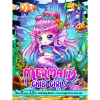 Mermaid Chibi Girls Coloring Book - thumbnail - 1