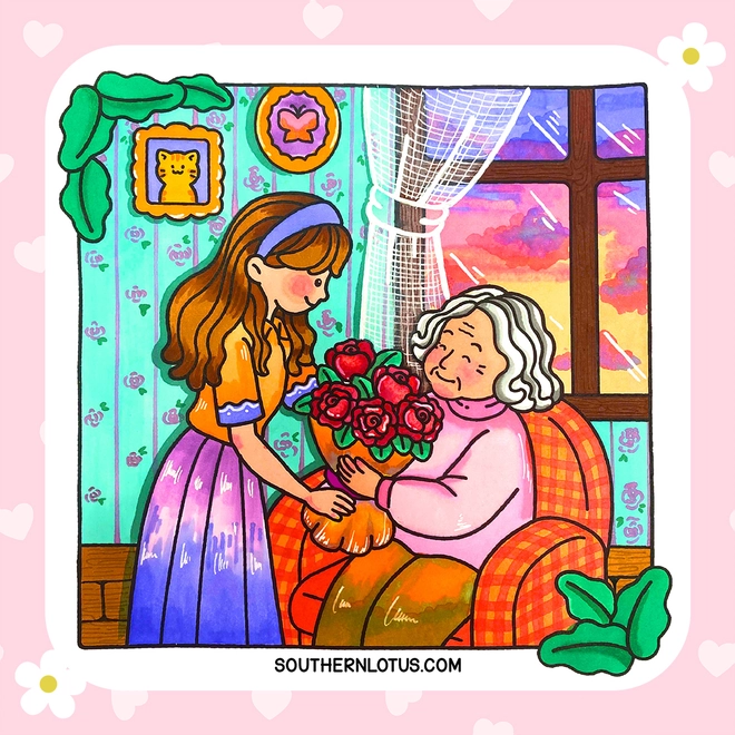 Free Mother's Day Coloring Page - Fuzzy Bear Design