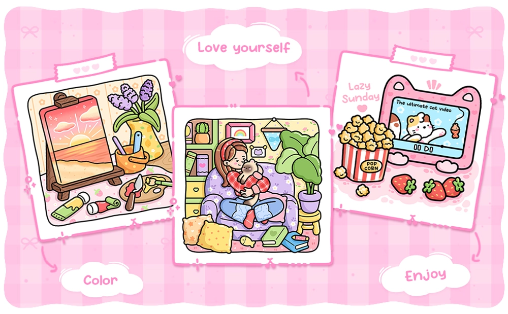 Girl Things Coloring Book - content plus - 2