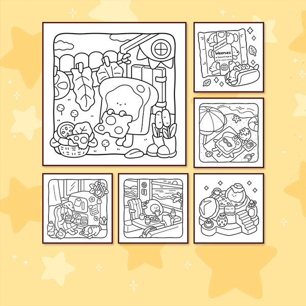 Breakfast Club Coloring Book - 2