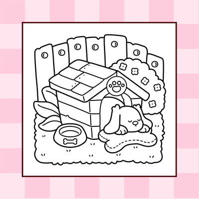 Chill Corners Coloring Book - 3