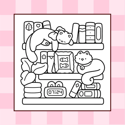 Chill Corners Coloring Book - 4