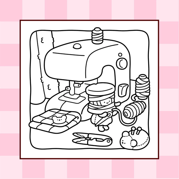 Chill Corners Coloring Book - 5