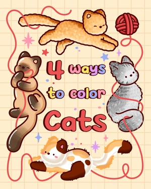 How to Color Cats: Bring Life to Your Animal Coloring Pages