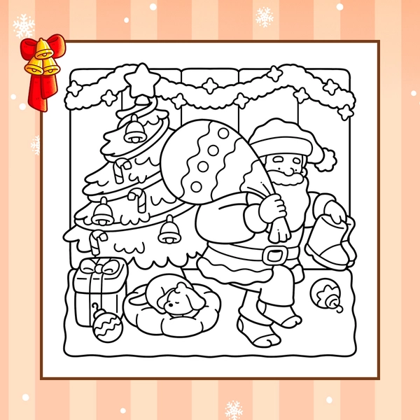 Merry Friends Coloring Book - 3
