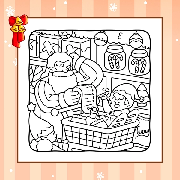 Merry Friends Coloring Book - 4