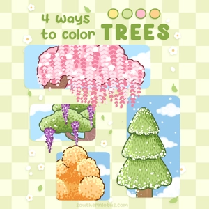How to Draw Trees: Simple Techniques to Brighten Your Nature Coloring Page