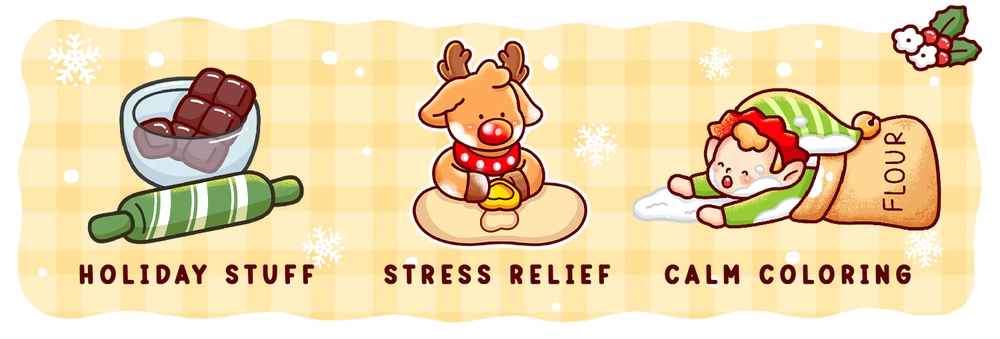 Merry Friends Coloring Book - content plus - 3