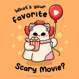 5 Iconic Horror Movies for Halloween & Free Spooky Cutie Coloring Page