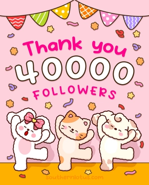 40K Followers: Enjoy 40% Off All Digital Coloring Books and 40 Free Coloring Pages