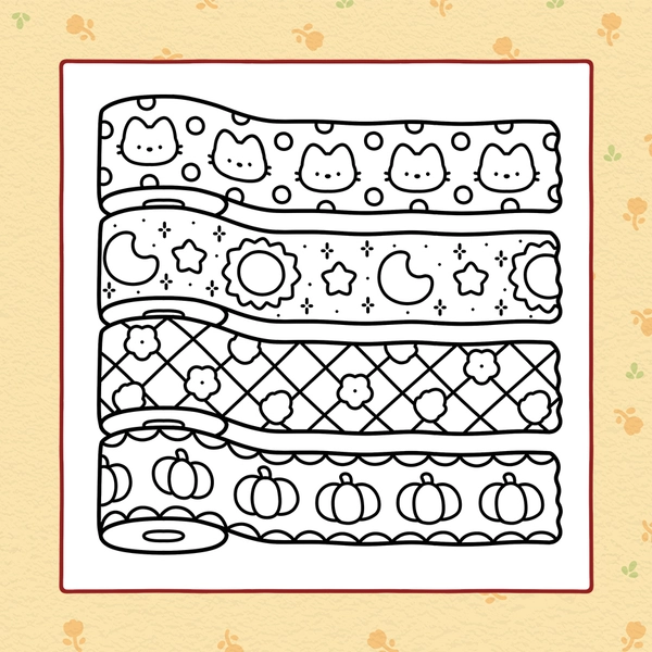Cutie Patterns Coloring Book - 4