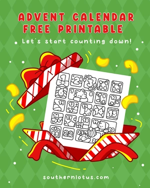 Christmas Advent Calendar: Coundown to the Most Wonderful Time of the Year