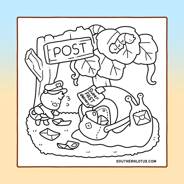 Tiny Friends Coloring Book - 5