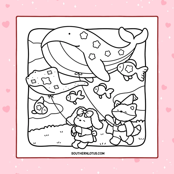 Fuzzy Fantasy Coloring Book - 3