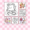 Comfy Vibes: Cozy Spring Girl Coloring Book - thumbnail - 2
