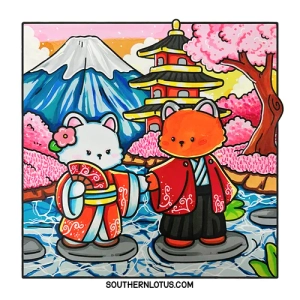Gallery template image - Cozy Japan, Mindfulness Coloring Book, Download Free Pdf Printable Colouring Pages