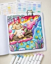 Fuzzy Fantasy Coloring Book - thumbnail - 3