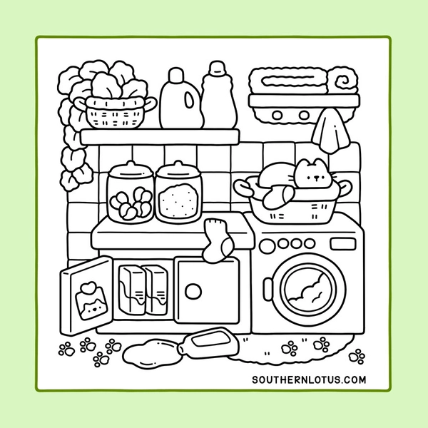Little Comfy Coloring Book - 3