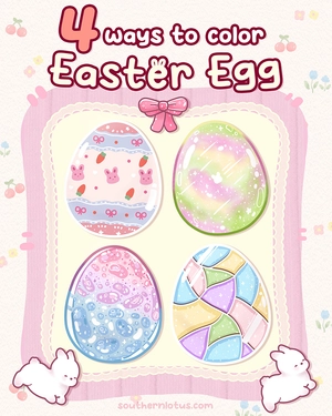 How to Draw Easter Eggs With Ohuhu Alcohol Markers For Beginners