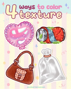 How to Color Texture Effect: 4 Easy Coloring Tutorials for Beginners