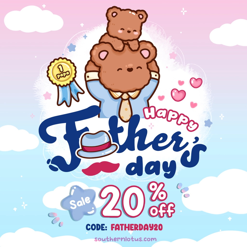 Father's Day Special Gift: 20% Off on All Digital Books & Free Printable Coloring Pages