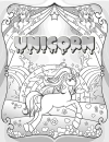 Unicorn Coloring Book - thumbnail - 3