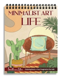 Minimalist Art Life Coloring Book - 2