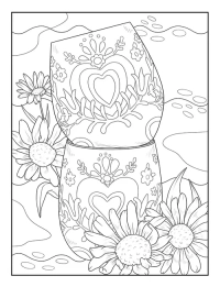 Minimalist Art Life Coloring Book - 5