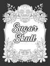 Sugar Skull Coloring Book - thumbnail - 3