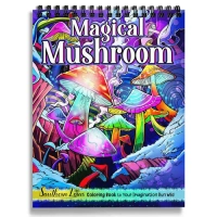 Magical Mushroom Coloring Book - 2