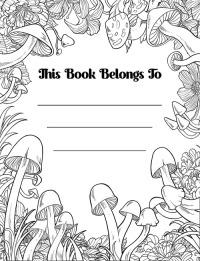 Magical Mushroom Coloring Book - 4