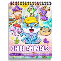 Chibi Animals Coloring Book - 2