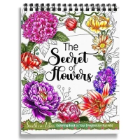 The Secret of Flowers Coloring Book - 2