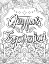 Joyful Inspiration Coloring Book - thumbnail - 3
