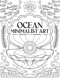 Ocean Minimalist Art Coloring Book - 3