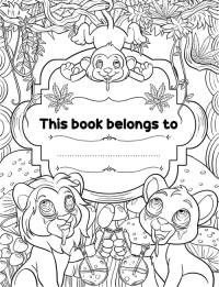 Stoner Animal Coloring Book - 4