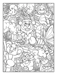 Stoner Animal Coloring Book - 5