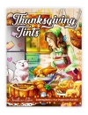 Thanksgiving Tints Coloring Book - thumbnail - 1