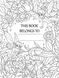 Tiny Fairies Coloring Book - 4