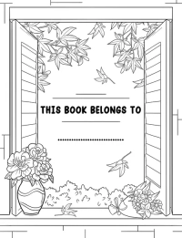 Autumn Charm Coloring Book - 4