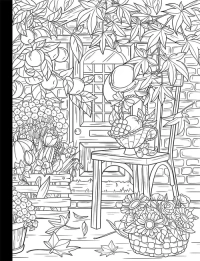 Autumn Charm Coloring Book - 5