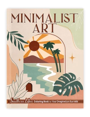 Minimalist Art Coloring Book