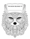 Animal Patterns Coloring Book - thumbnail - 4
