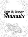Color by Number Animals Coloring Book - thumbnail - 3