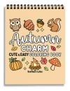 Autumn Charm Cute & Easy Coloring Book - thumbnail - 2