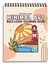 Minimal Art Bold & Easy Coloring Book - thumbnail - 2