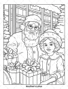 Old-Fashioned Christmas Coloring Book - thumbnail - 3