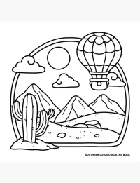 Minimal Art Bold & Easy Coloring Book - 6
