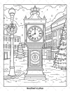 Old-Fashioned Christmas Coloring Book - thumbnail - 4
