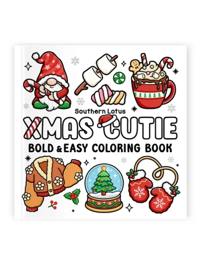 Xmas Cutie Coloring Book